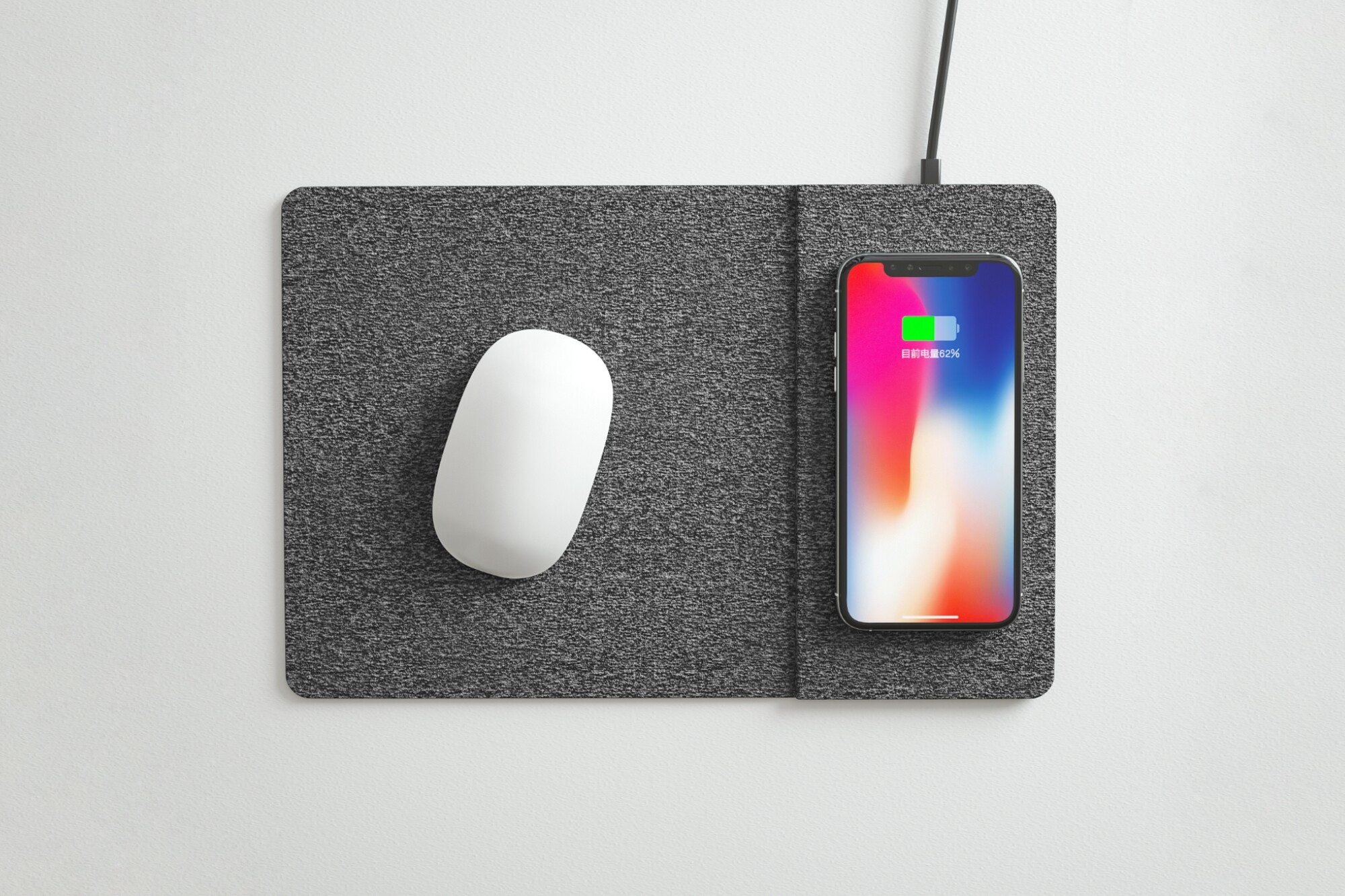 Wireless Charging Mouse Pad