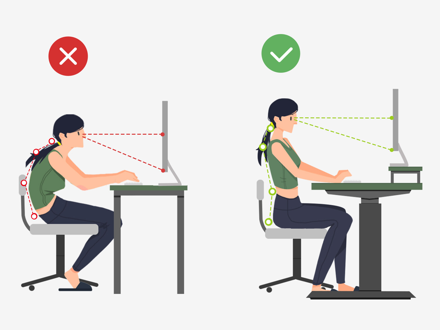 FEZiBO Triple Motor L-Shaped Standing Desk with LED Strip & Outlets