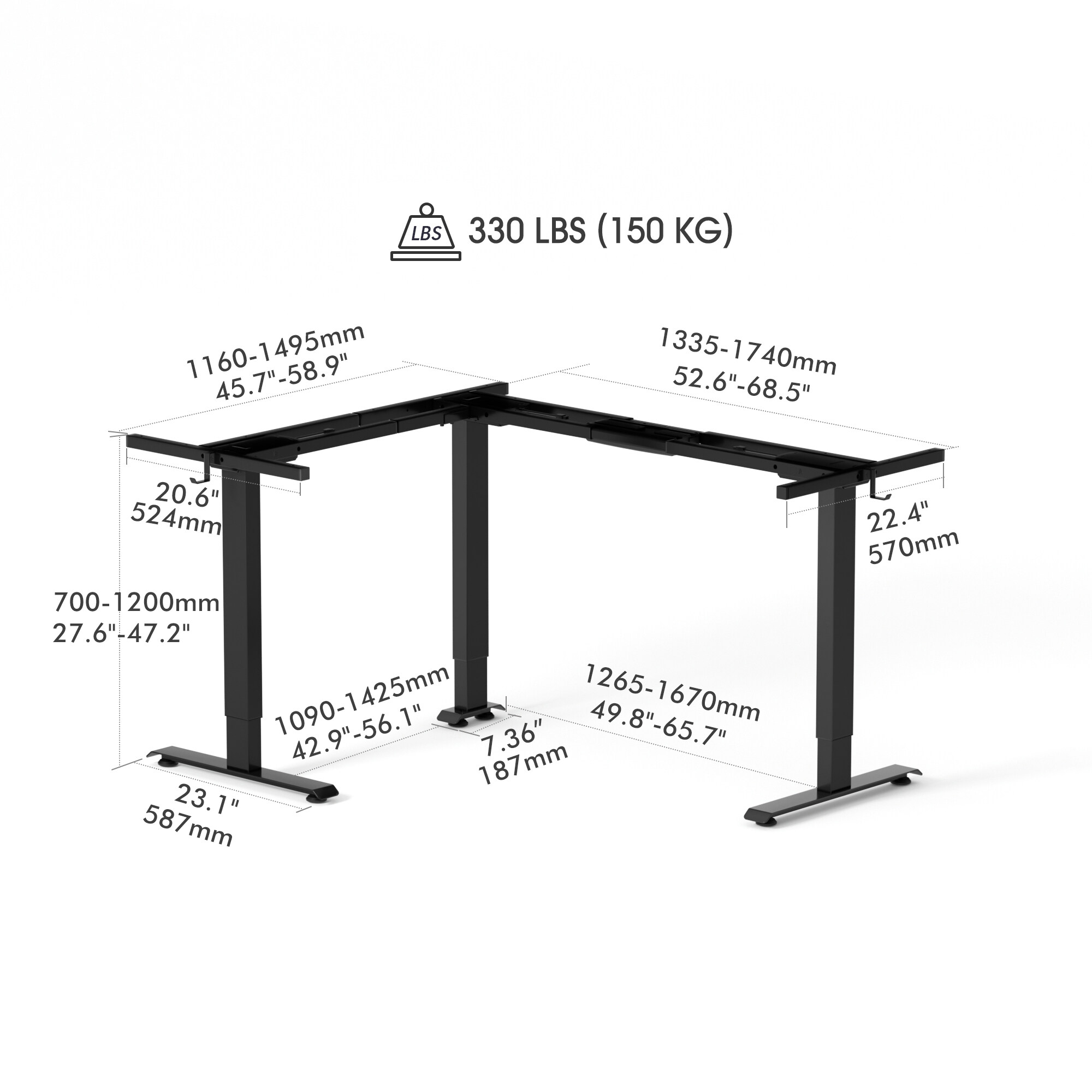 Reversible-L Frame(Triple Motor)